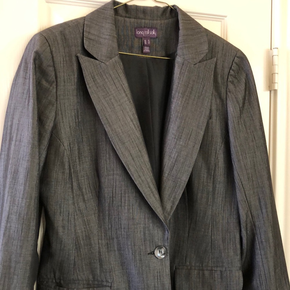Tall Gray Blazer